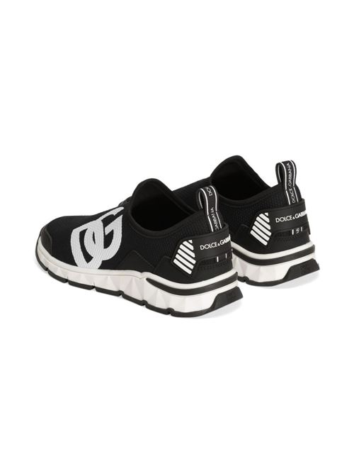 Scarpa slip on unisex Dolce e Gabbana Kids nera Dolce & Gabbana Kids | DA5274AU5698B939